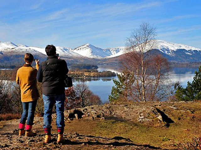 Standing on the Highland Boundary Fault-line